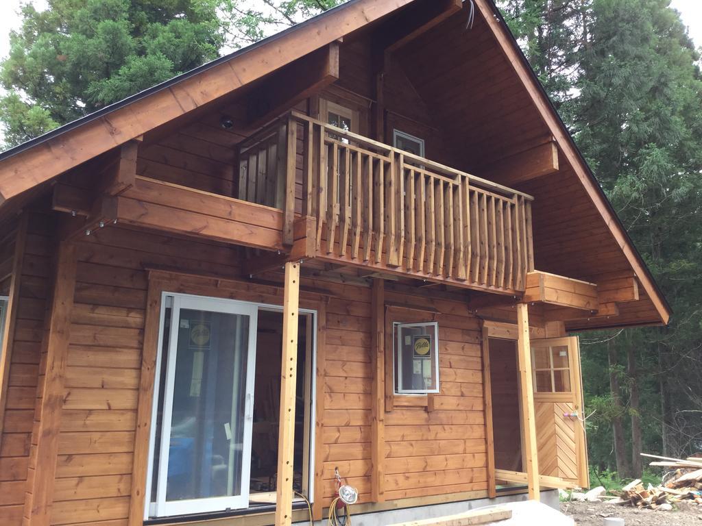 Hakubagoryu Pension&Logcottage Arumu Esterno foto