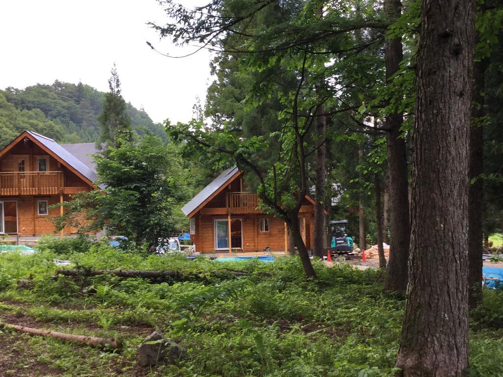 Hakubagoryu Pension&Logcottage Arumu Esterno foto